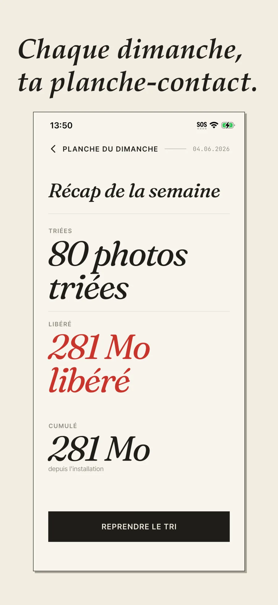 Récap de la semaine dans MonTri